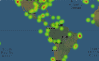 World Heat and Humidity Map